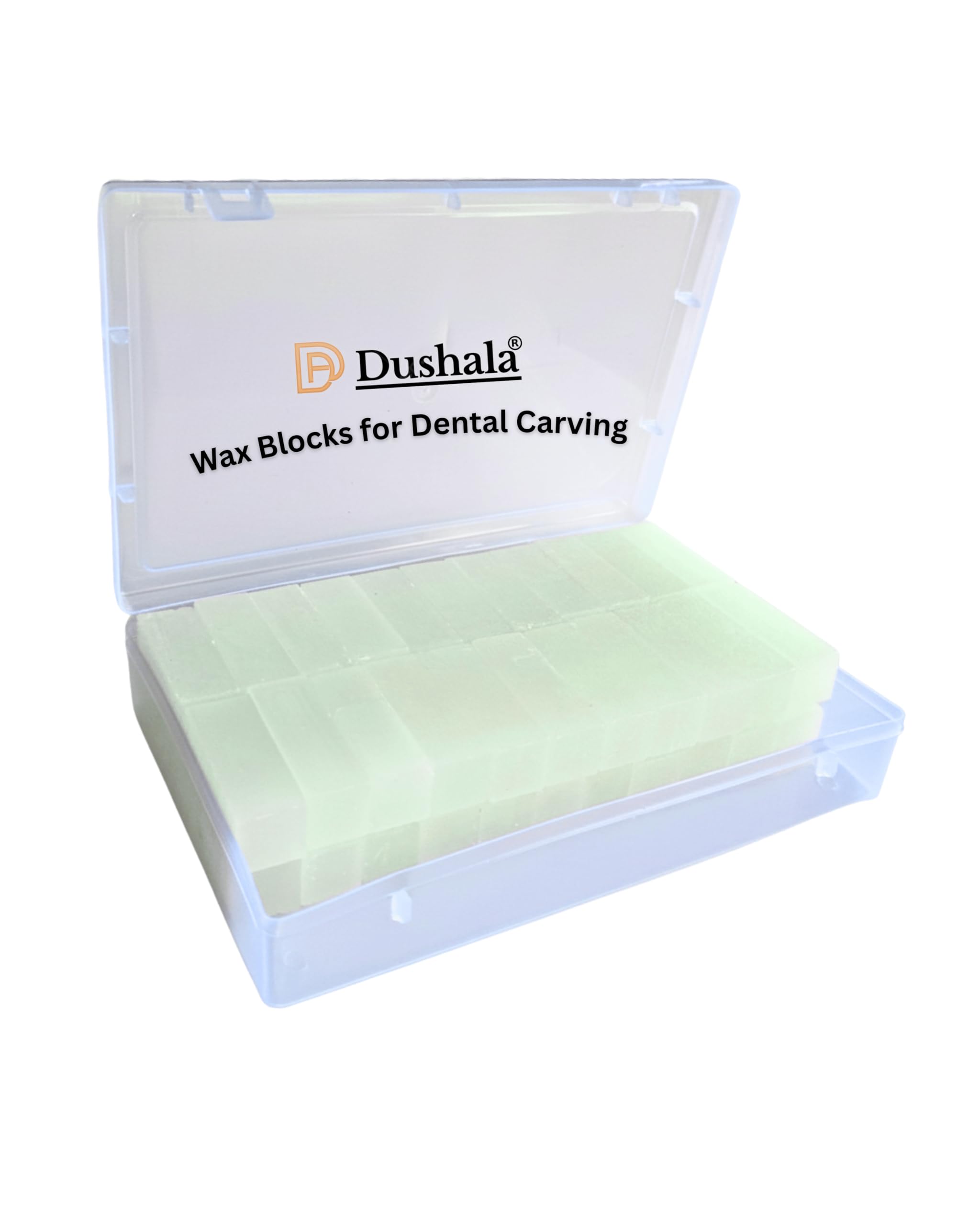 Professional Dental Carving Wax Blocks | Milk White color | 40 Pieces | 40x10x10mm, Dual Layer Storage Box with Lock System, for Dental and Jewelry Modeling-image-46
