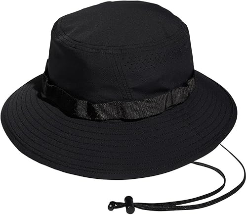 Miniatura 3 de adidas Men's Victory Bucket Hat outdoors and sideline wide brim style for sun protection