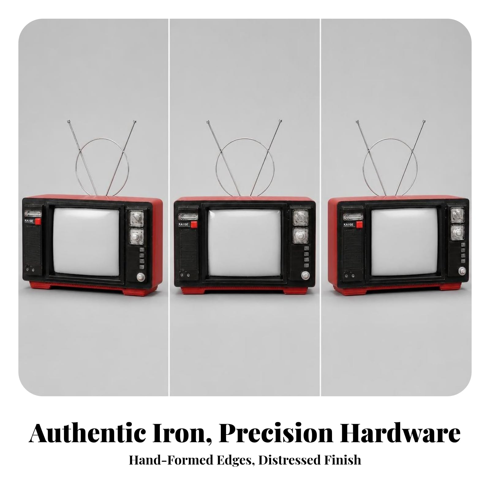 Nostalgisch Modell Retro-Fernseher, s Tischornament, Fernsehmodell, für Schreibtisch, Café, Sammler,
