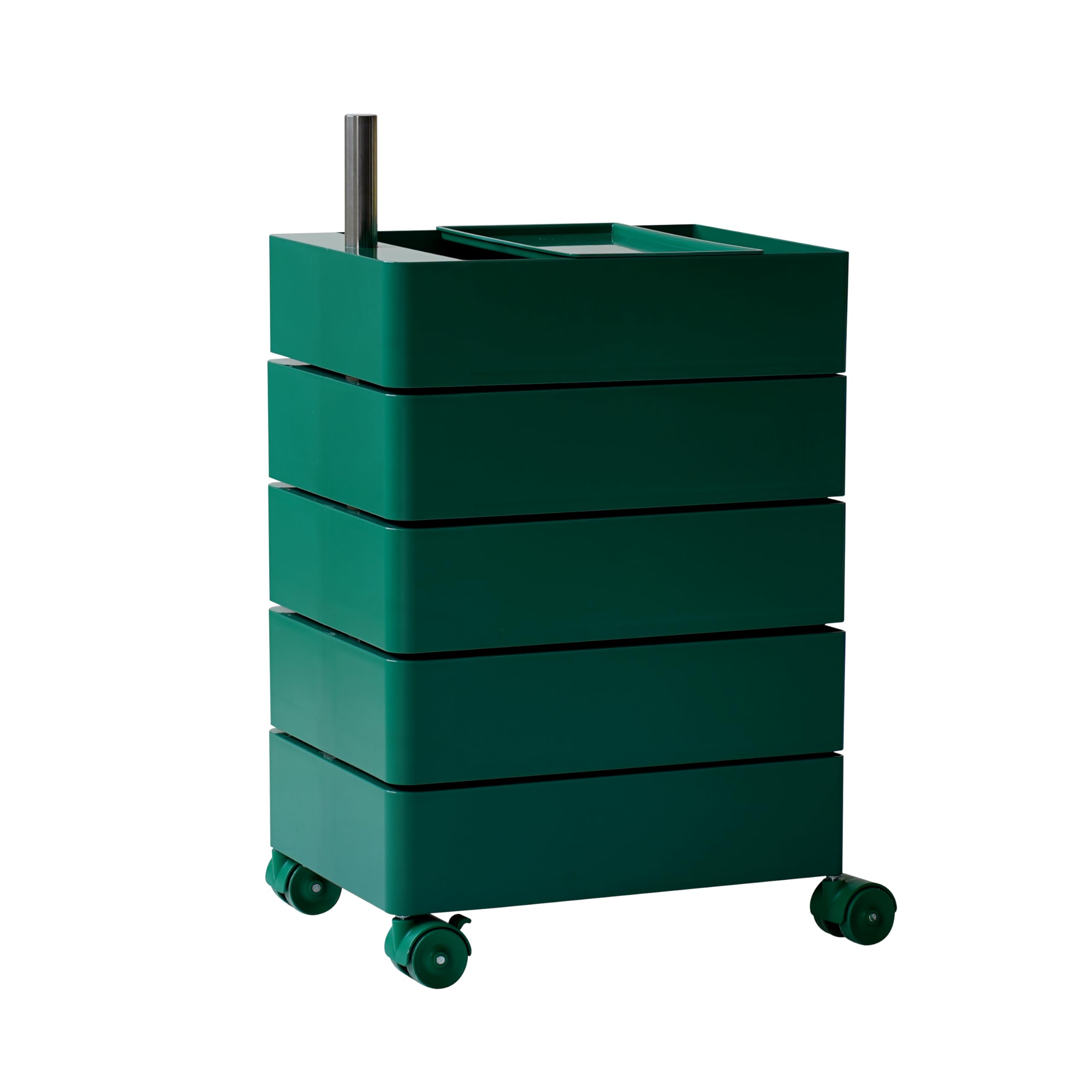 Amazon.co.jp: 360°コンテナ レプリカ 回転引き出し トロリー 5段 7段