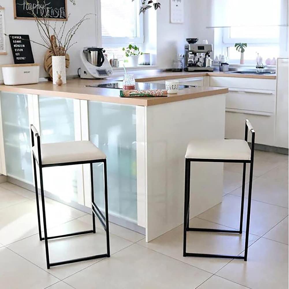 Amazon.co.jp: 金属ベースで装飾されたカウンターハイトバースツール