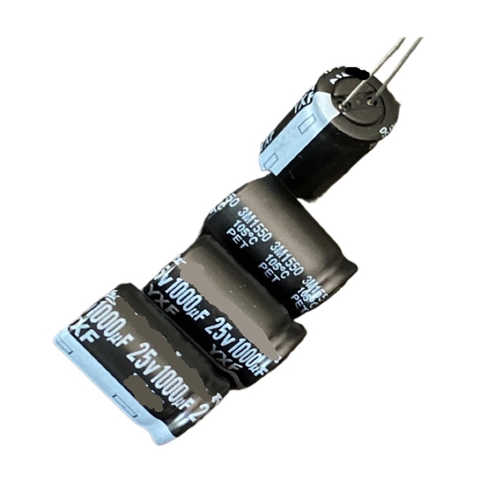 LEOTNNDQ 10pcs 1000UF 25V 25V1000UF Audio Filter Capacitors 12.5X20