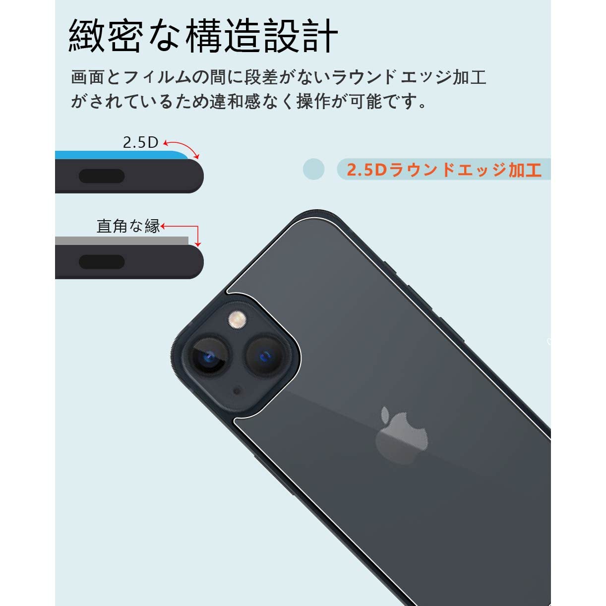 Amazon | seninhi 【2枚セット 日本製素材 - 高 品質 】対応 iPhone 14
