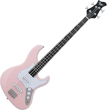 Amazon | Ryoga VAL-BASS Shell Pink エレキベース ジャズベースタイプ