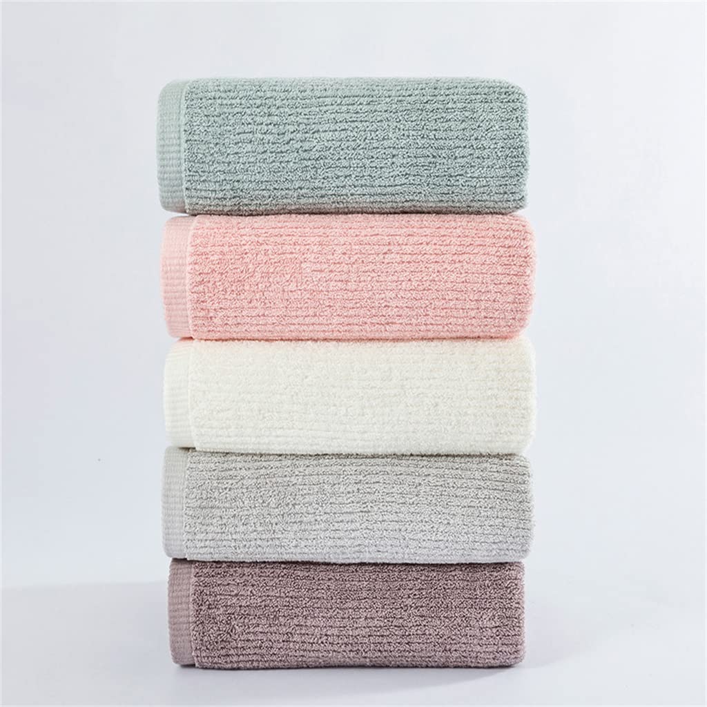 Serviette de bain respectueux de la peau et anti-peluche en coton