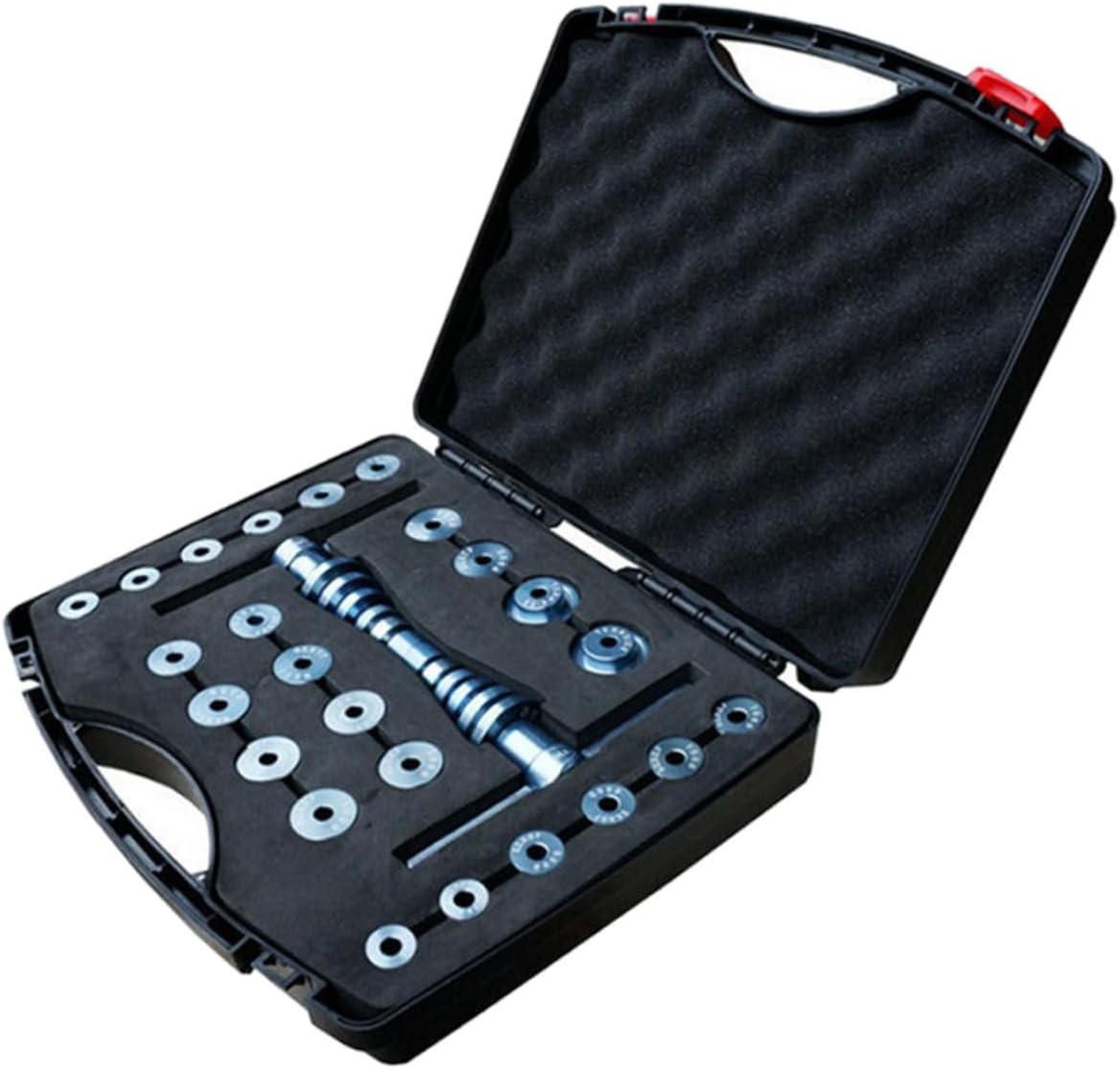 YARNOW Bike Bearing Installation Tool Kit with Static Press-in Function, Sturdy Cycle Bottom Bracket Press Set for Professional Bicycle Repair and Maintenance