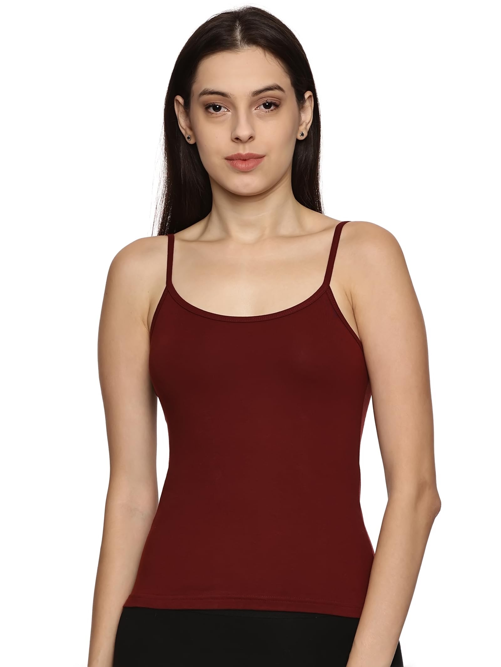 awwni Women's Sleeveless Slip | 95% Cotton 5% Elastane | Inner Wear | Comfortable Fit | Soft Stretch Fabric-picture-38