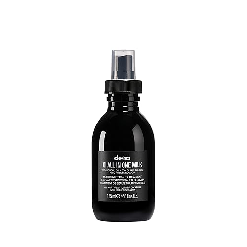 Davines OI All in One Milk | Acondicionador en spray sin enjuague para el cabello | Potente desenredante del cabello + tratamiento hidratante sin