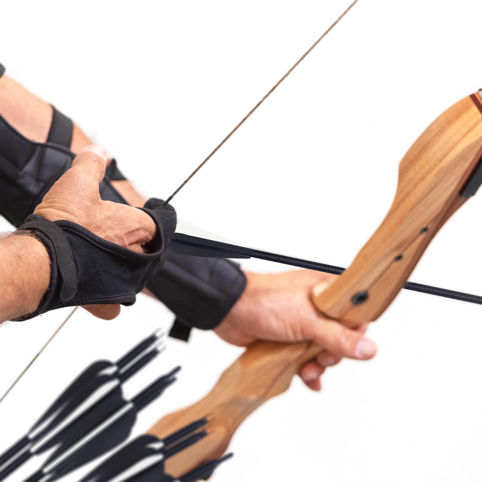 Archery Fiberglass Arrows 31 inch Spine 550 for Recurve Compound Bow with Replacement Tips Outdoor Practice Targeting