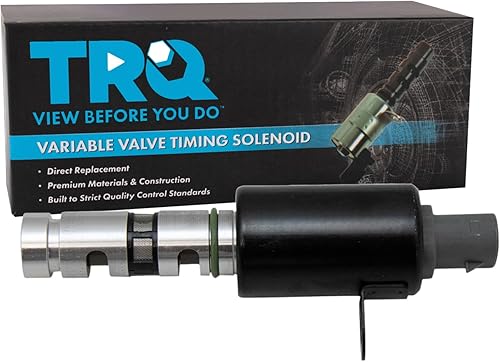 Vista 372 de TRQ Solenoide variable VVT de la distribución de la válvula del árbol de levas del motor Compatible con Hyundai Kia