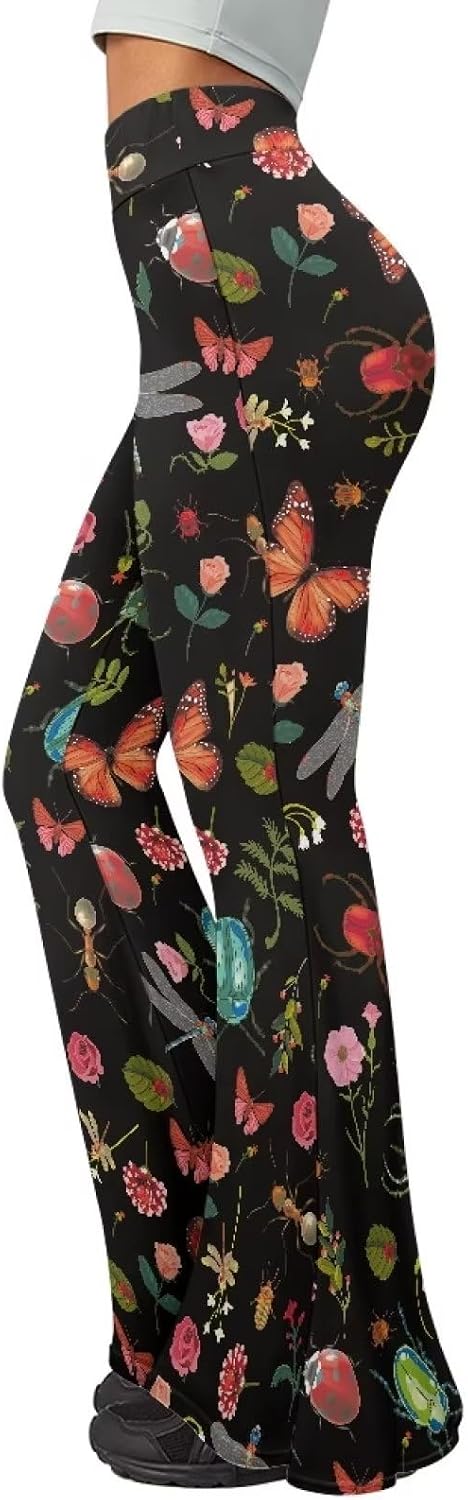 Ystardream Womens Yoga Pants Plus Size Flare Leggings for Women High Waist