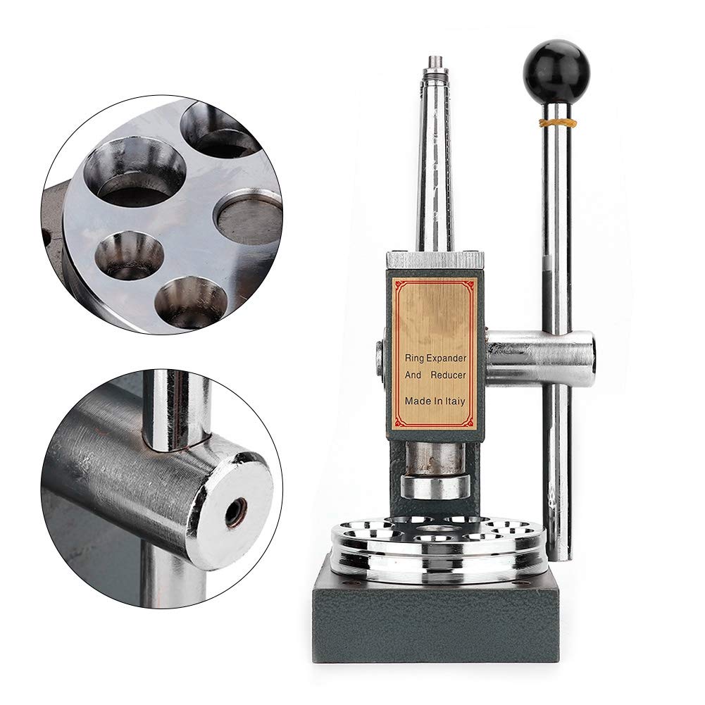 Herramienta Profesional para medir Anillos para joyería, ajustador de tamaño de Anillo de Metal con medición precisa, Duradera y fácil de Usar para Ajuste