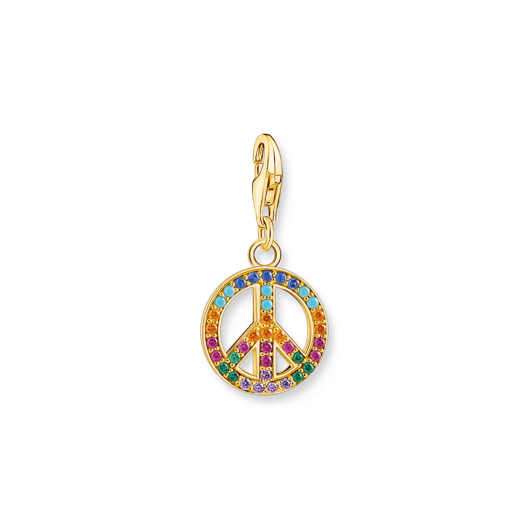 THOMAS SABO Damen-Charm-Anhänger Seestern Charm Club 925 Sterling Silber 1528-051-14