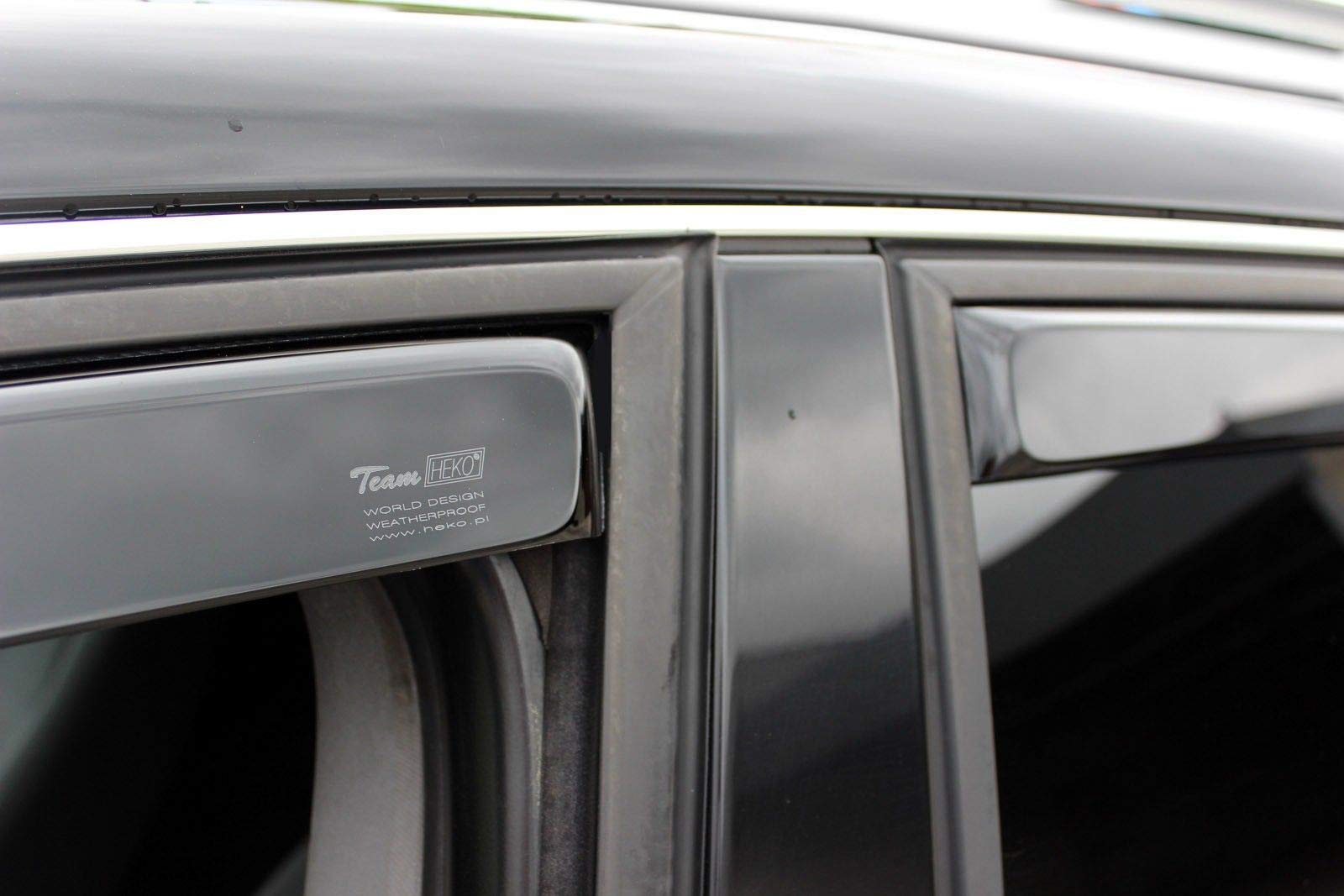 Déflecteurs d'air / de vent Heko pour VW TOUAREG (2010 ) 2 avant