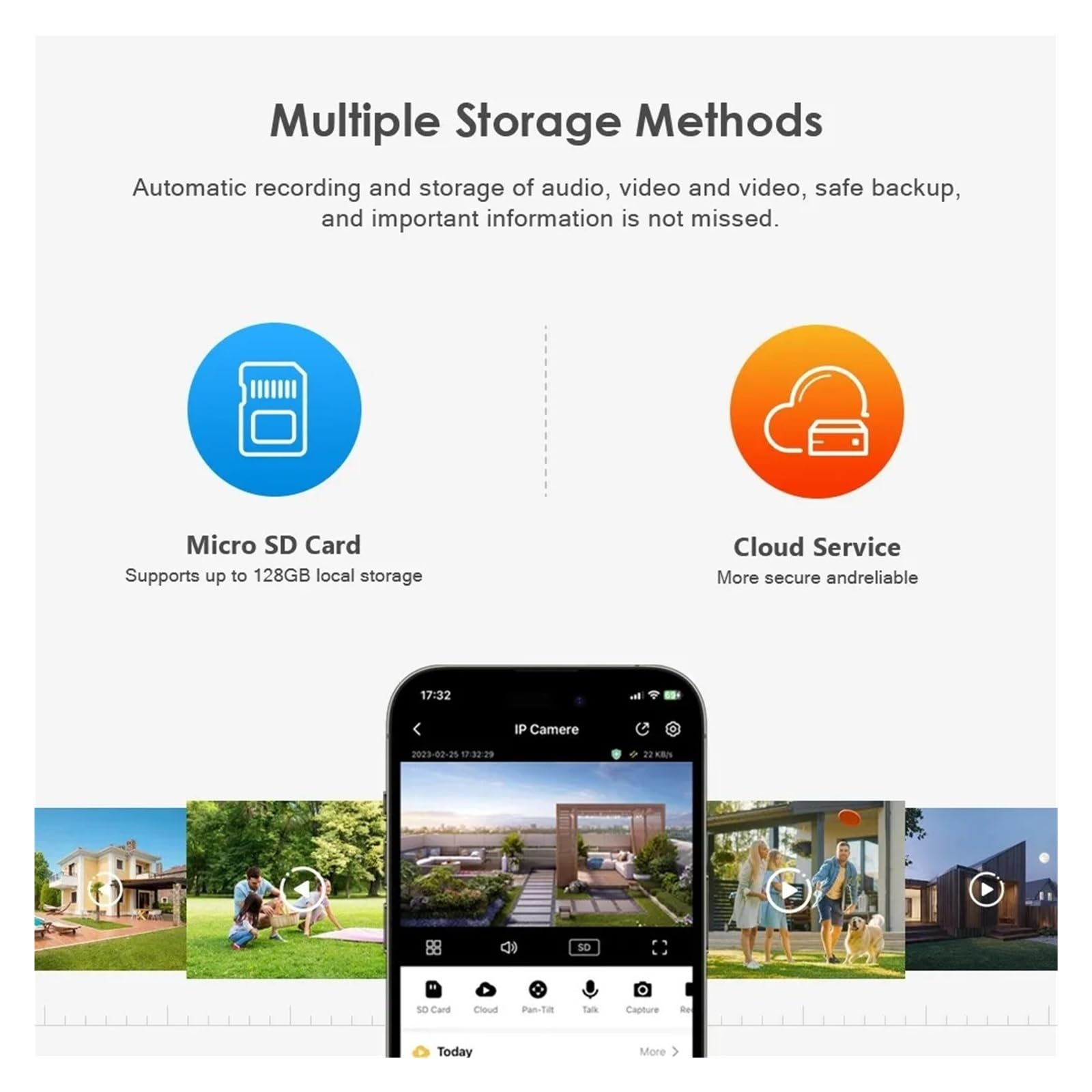 Caméra IP Solaire 4G WiFi Double Objectifs 8MP 4K V380 Pro Extérieure