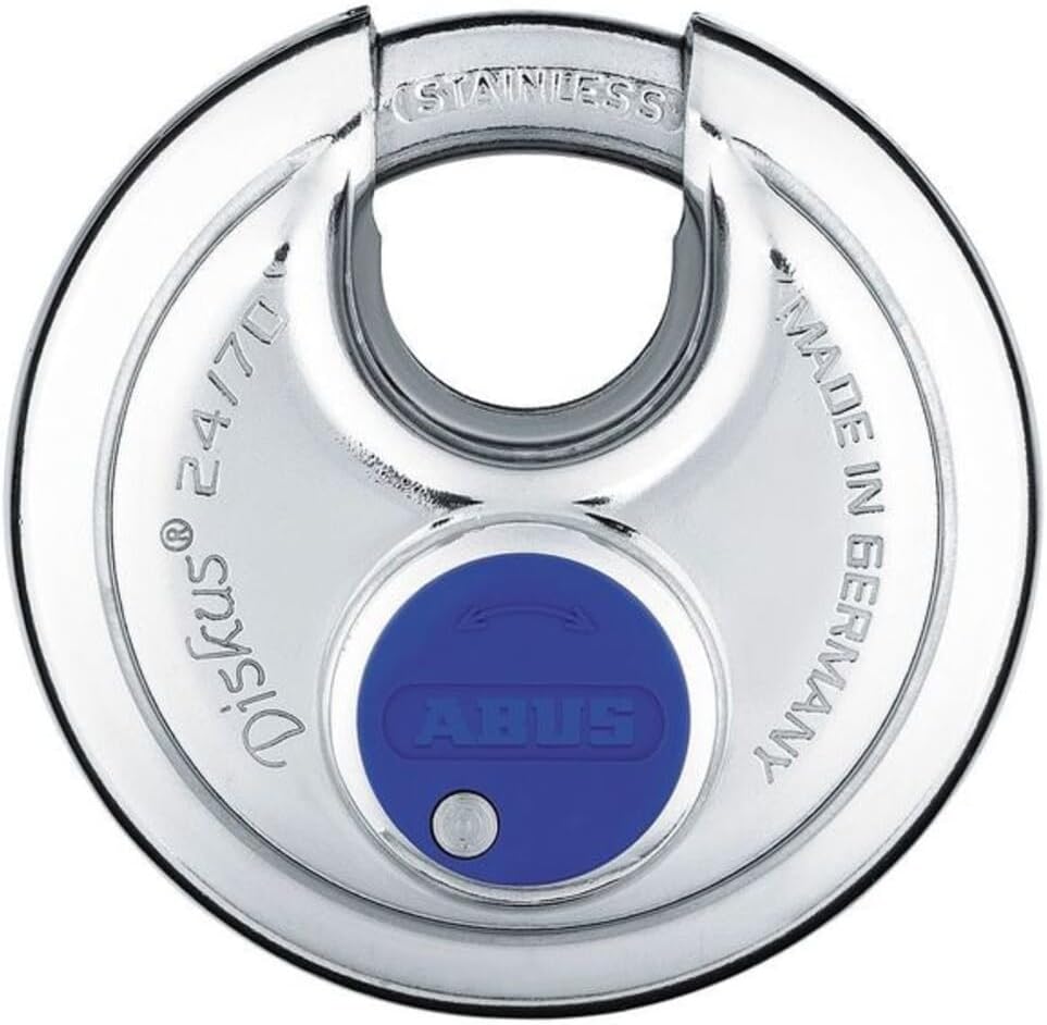ABUS MK 24IB/70 B Weather Stainless Steel Master Keyed Diskus Padlock