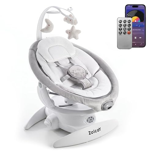 Babywippe Elektrisch 3-in-1 mit 9 Modi Schaukel Automatisch für Neugeborene
