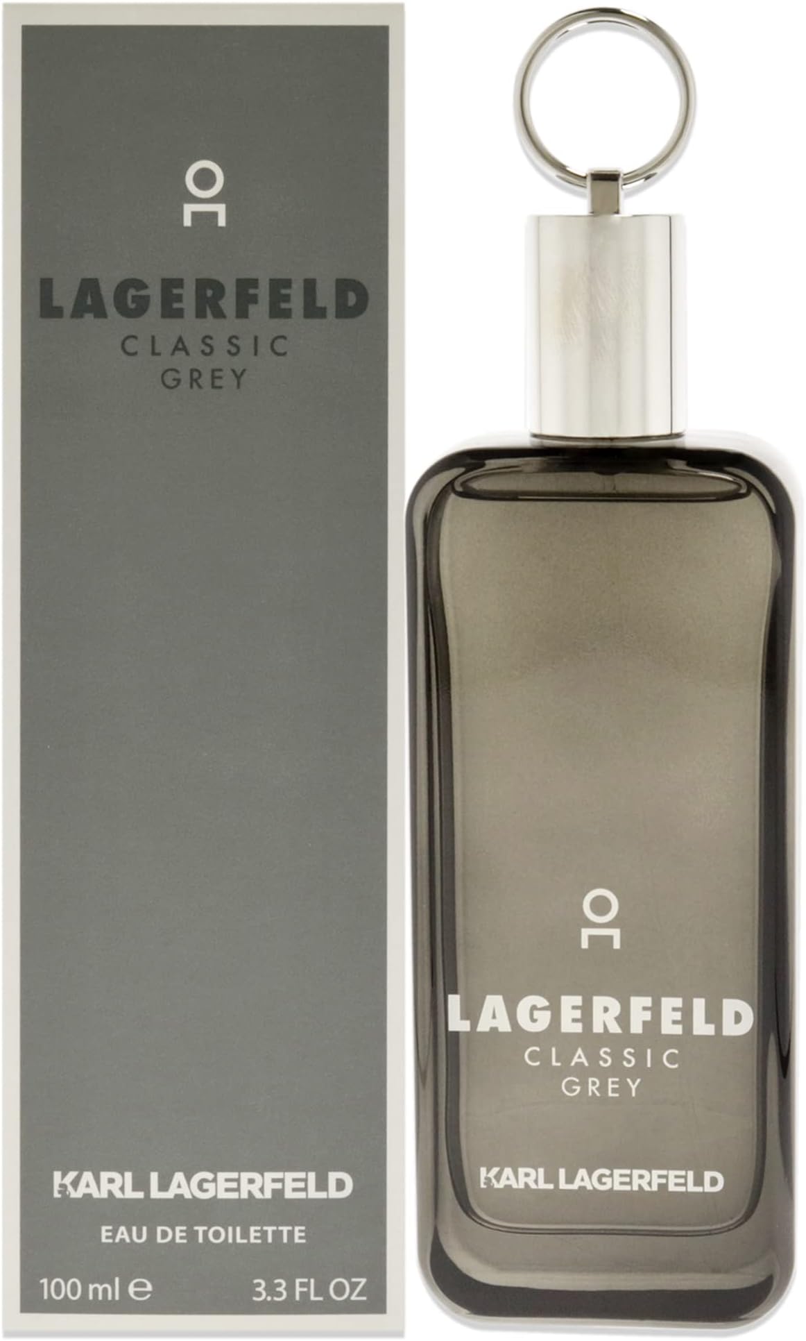 Lagerfeld Classic Grey by Karl Lagerfeld for Men 3.3 oz Eau de Toilette Spray