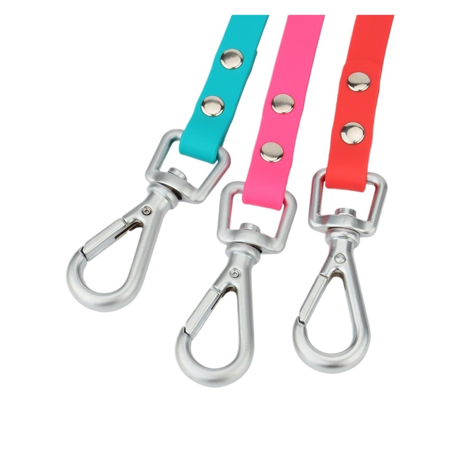 Correa Larga for Perros, fácil de Limpiar, con tracción, Compatible pequeños, medianos y Grandes, Ideal for Entrenamiento Paseos, Resistente al Agua(Orange,M 3m)