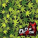 Marijuana 2 Hydrographic Water Transfer Film Hydro Dipping Dip Demon
