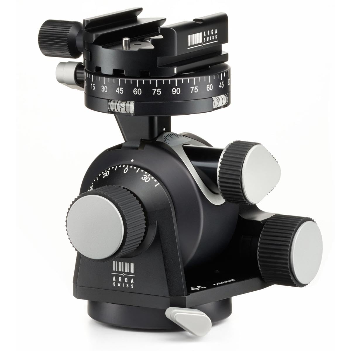 Arca Swiss d4 Geared Tripod Head with Quick Set Classic Device (Plate Not Included)