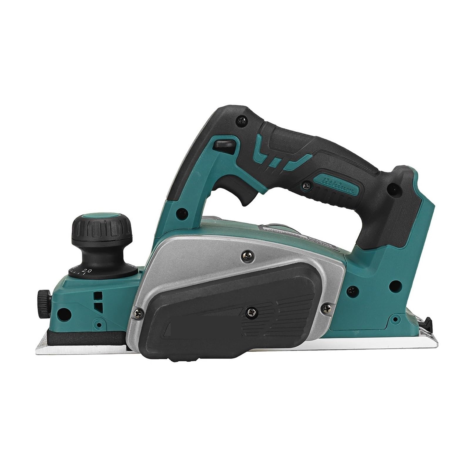 LNHHG 18V 15000r/min Cordless Electric Planer With Wrench Handheld Rechargeable Wood Cutting
