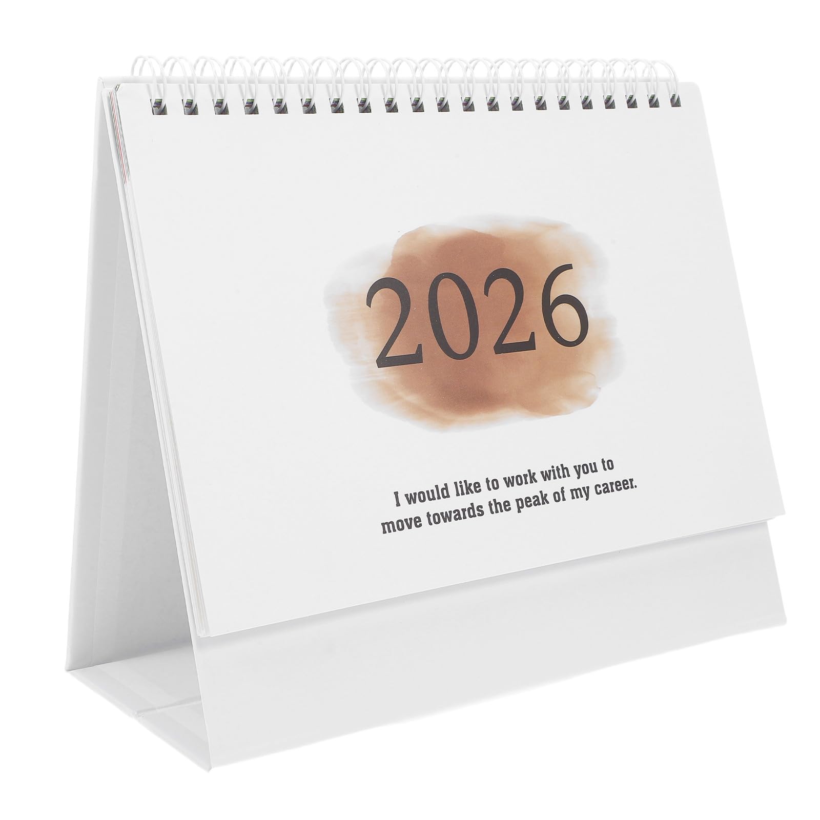 Hemobllo Desk Calendar Mini Flip Calendar for Office Home Use Runs from July to December