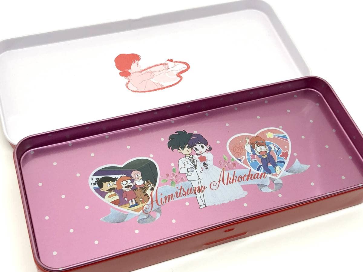 Amazon.co.jp: ひみつのアッコちゃん 缶ペンケース 筆箱 赤 レッド