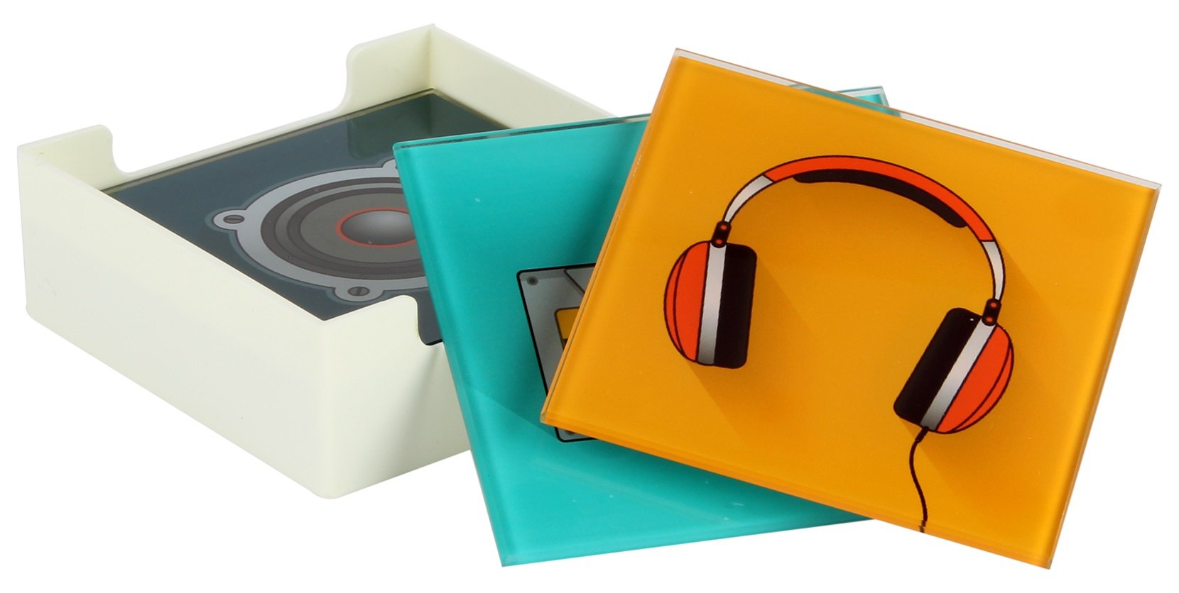 Musicology Statues, Glass, One Size