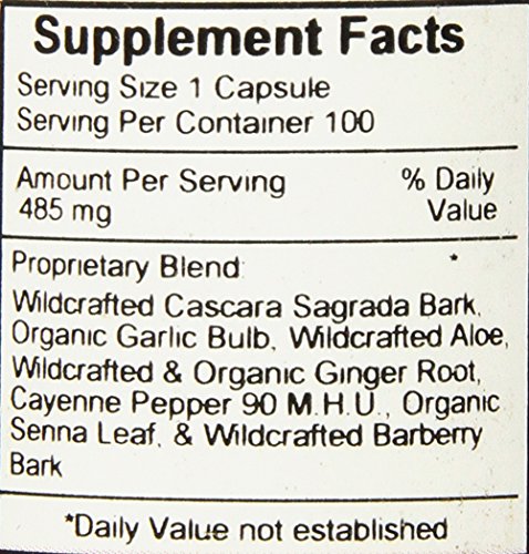 Dr. Christopher's - Quick Colon Part 1 - 100 Vegetarian Capsules (485 mg each) - Image 4