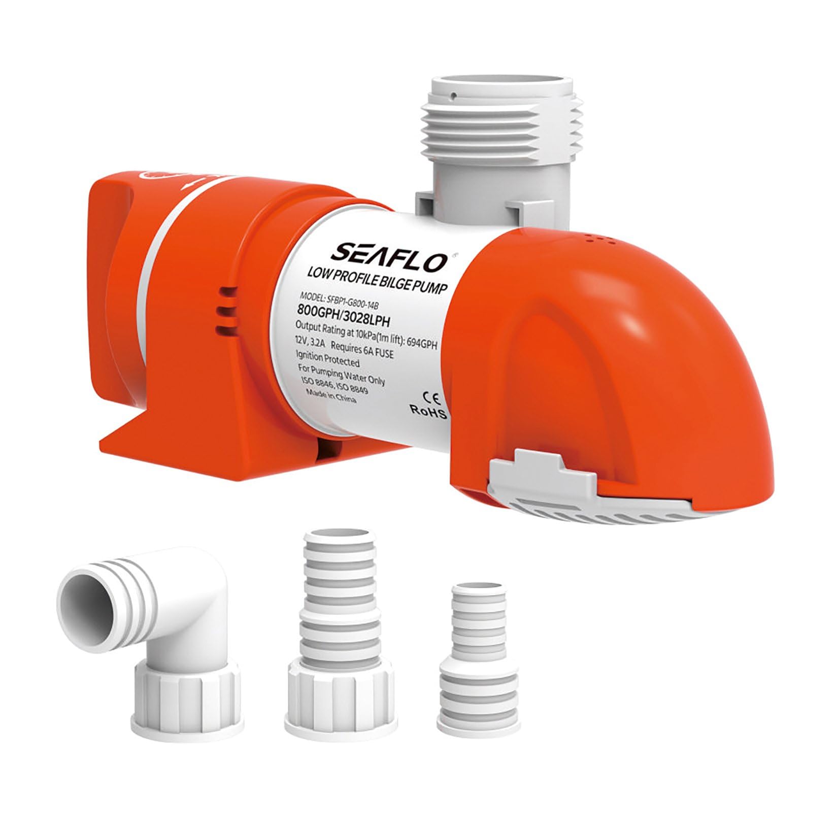 Seaflo Low Profile Automatic Bilge Pumps 12V 800 GPH