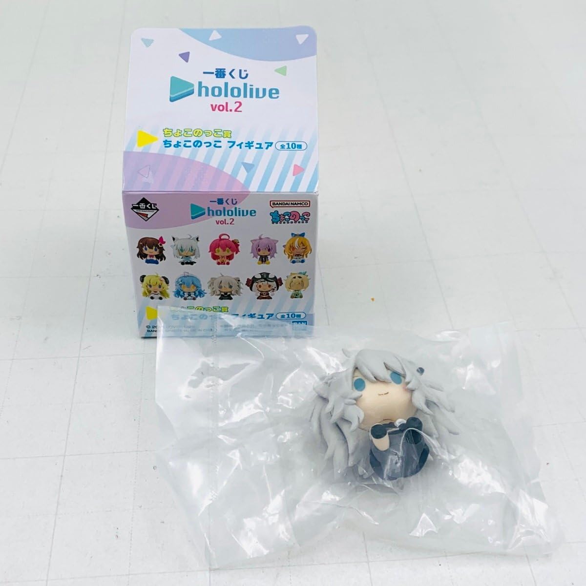 Amazon | 新古品 一番くじ ホロライブ ちょこのっこ フィギュア 獅白