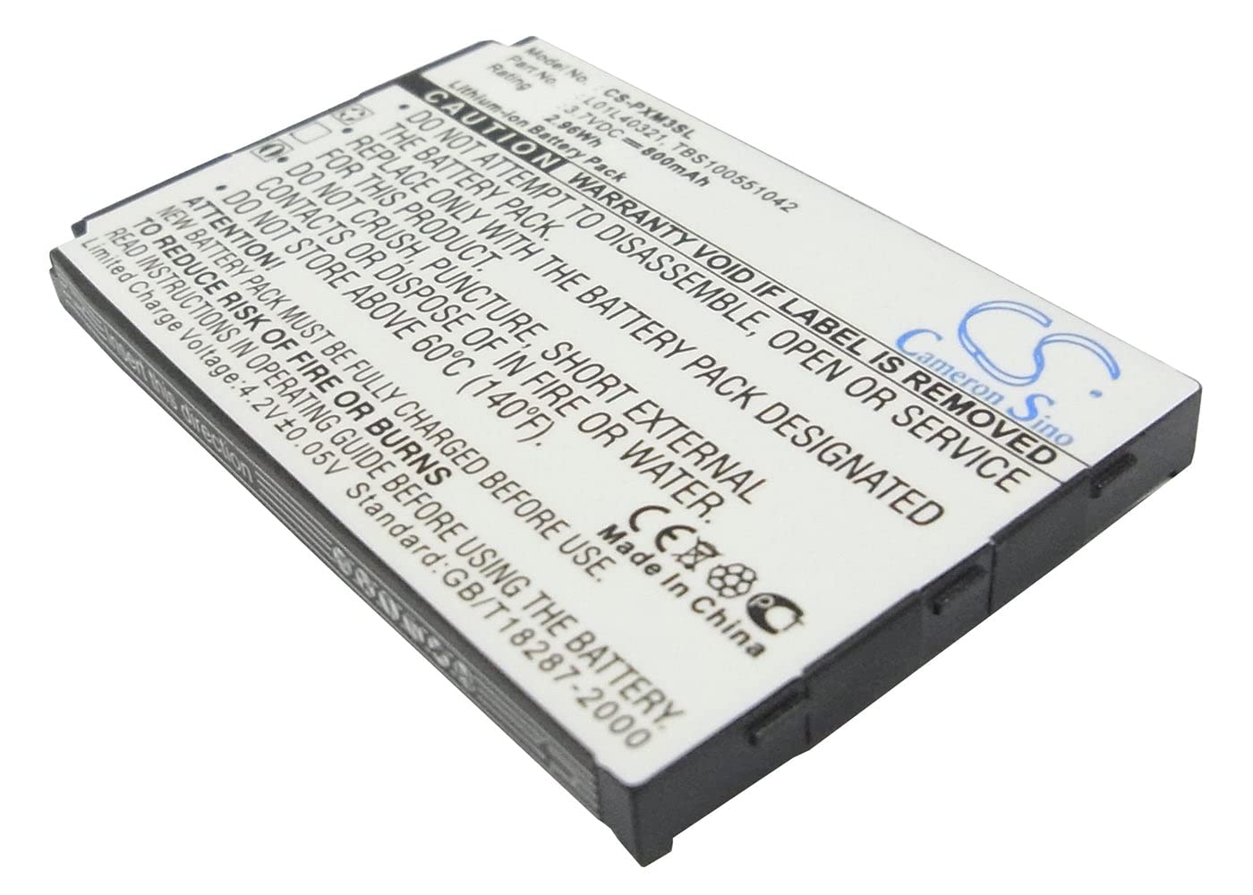 VINTRONS 800mAh Battery for Pioneer GEX-XMP3, XMP3i, XMP3H1,