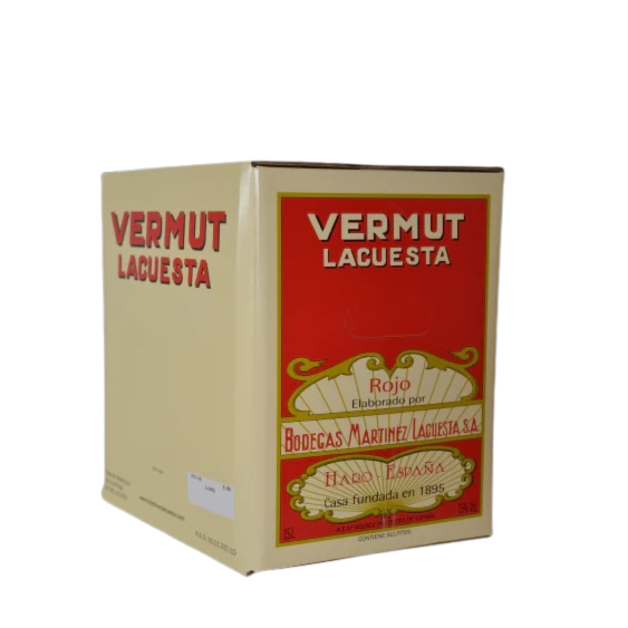 Vermut Martínez Lacuesta Rojo Bag in Box 5 Litros | El vermut riojano por excelencia