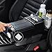 DTTO Car Armrests Storage Box Organizer, Multifunctional Center Console with Cup Holder and Tissue Box,Black