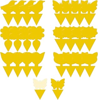 Trampas adhesivas para control de plagas en interiores y exteriores; trampas para moscas de fruta y mosquitos de hongos pa...