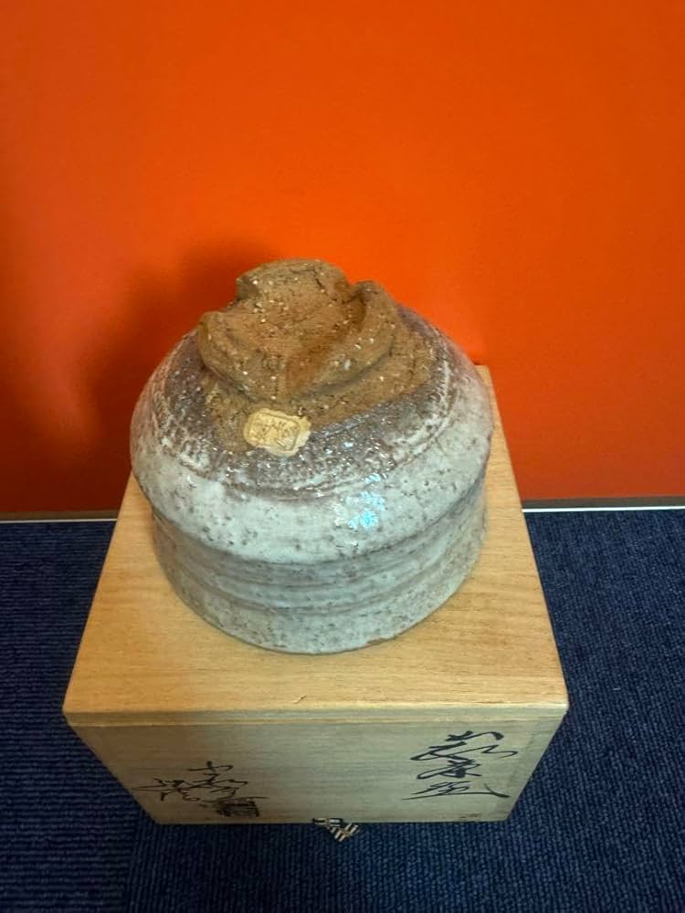 Amazon.co.jp: 1869 小萩窯 厚東建信作 萩焼 茶碗 茶道具