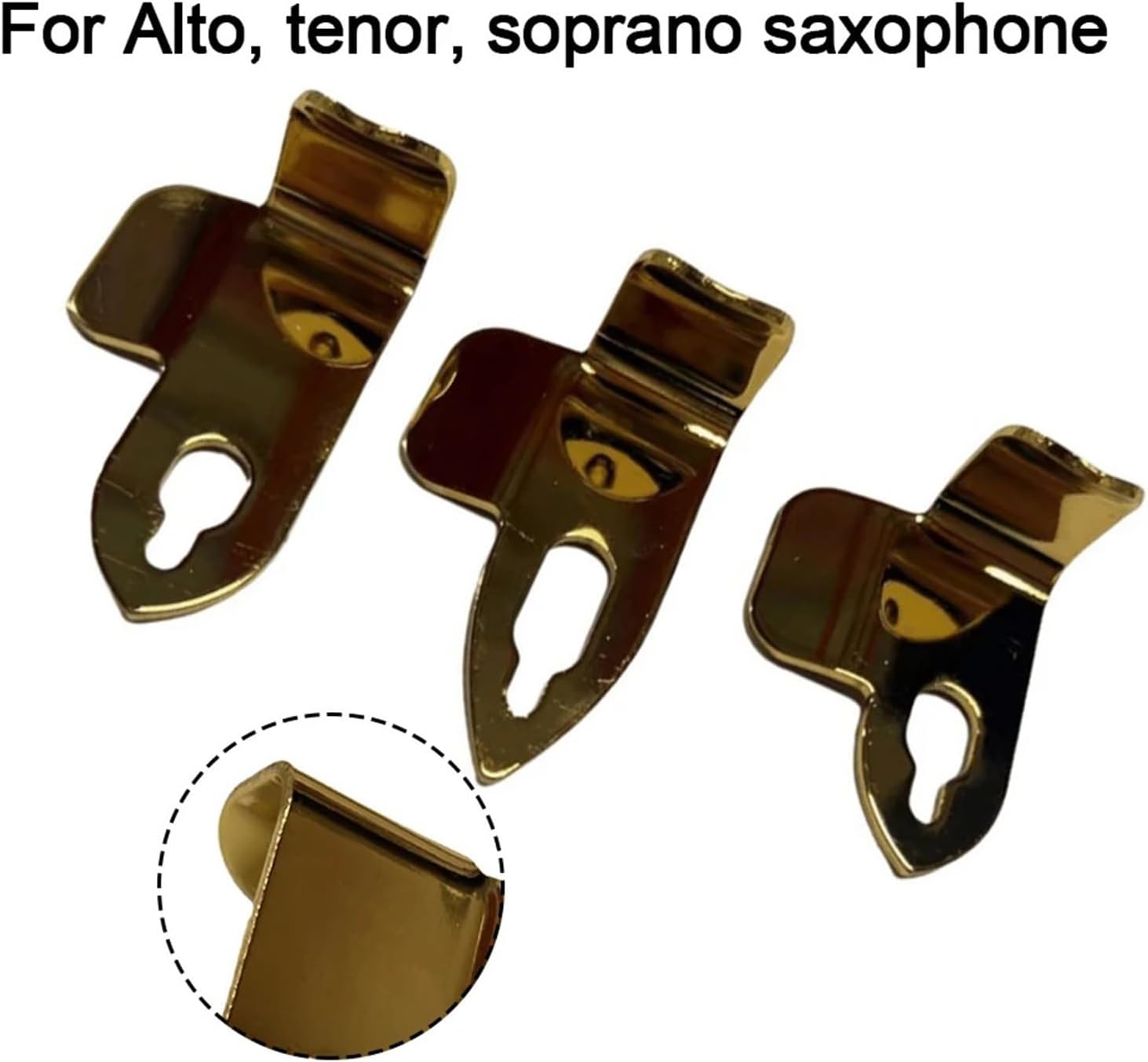 Clarinet Thumb Rest 10Pcs Thumb Rest Support Saxophone Thumb Support Relieves Fatigue Resistant To Bending For Soprano Saxophone