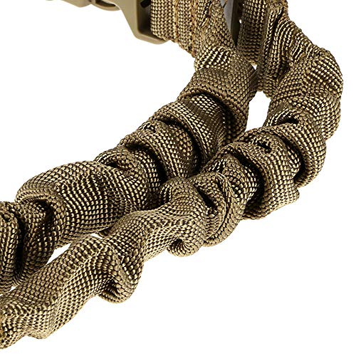 Wolike Réglable One Point Sling Tactique Airsoft Fusil Pistolet Bungee