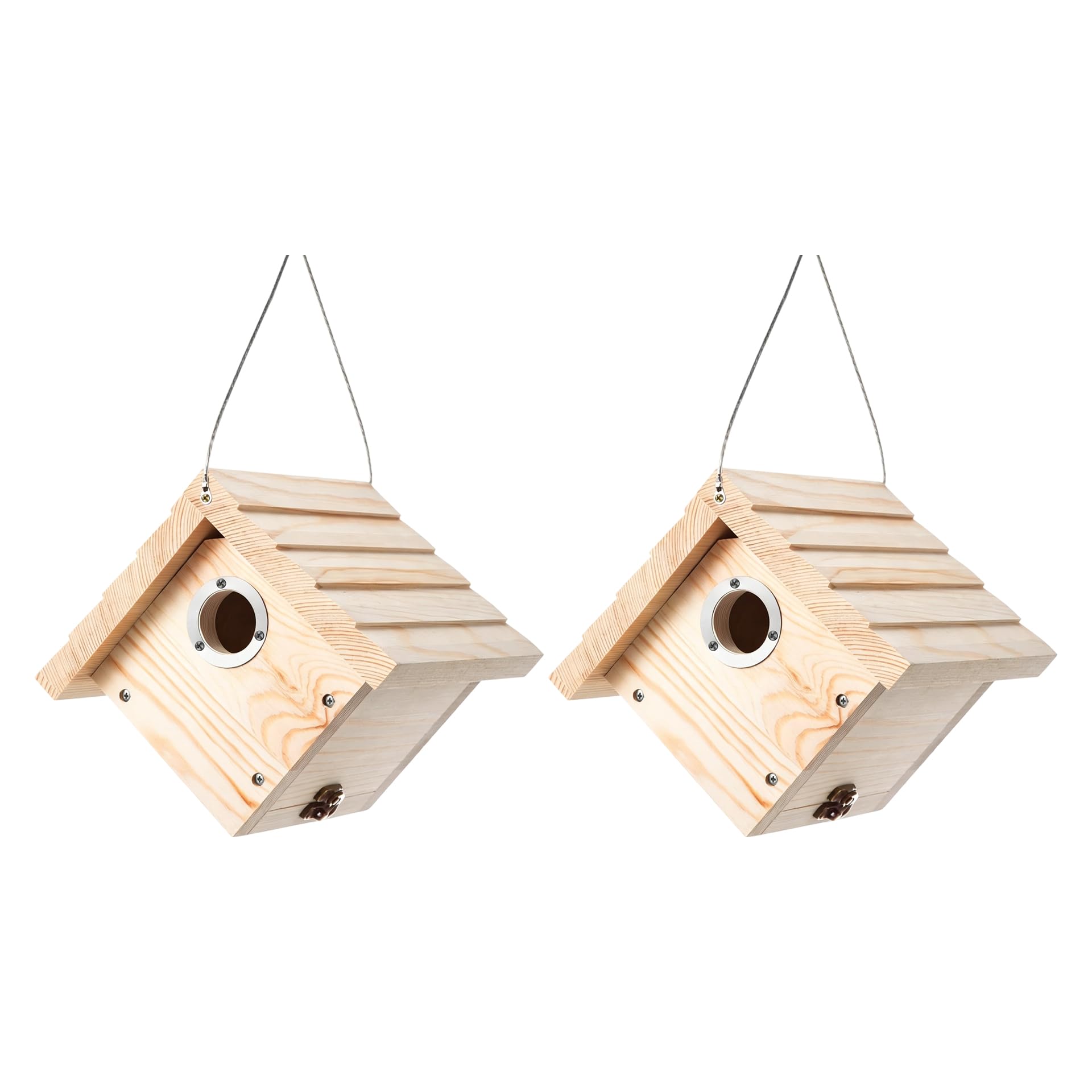 Vogelnestkäfig, Holznestschutz, Kolibri Außenverstecke für kleine Vogelzubehör, Kolibri Verstecke