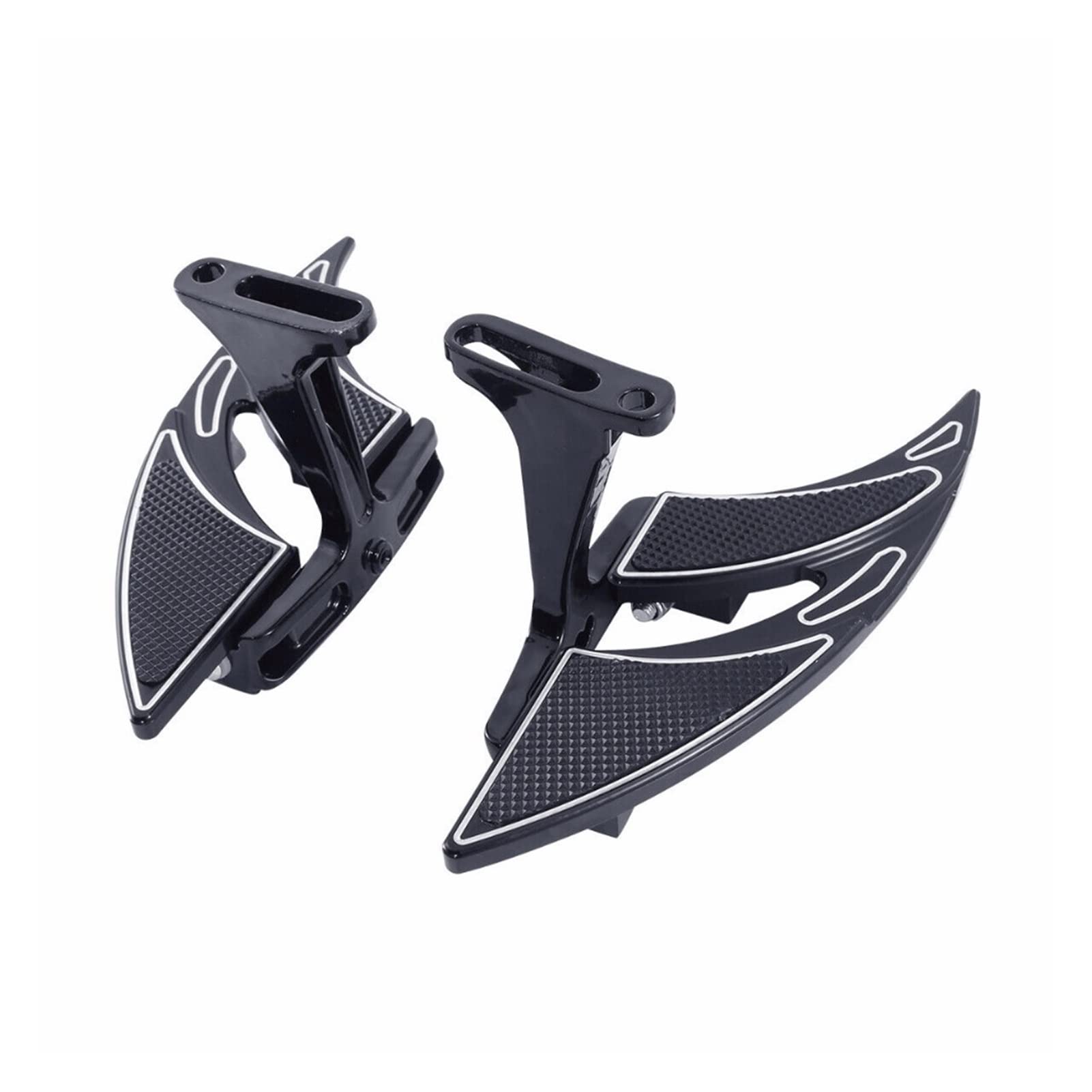 Support et repose-pied arrière moto haut de gamme pour Harley Road King Touring 1993-2018