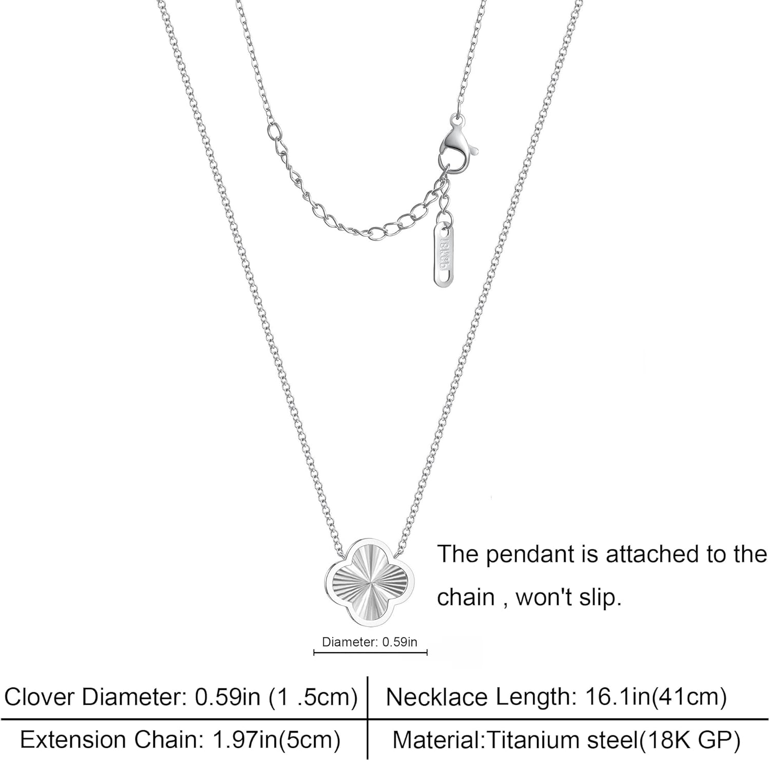 3 PC Set 18K Gold Plated Clover Necklace Bracelets Earrings Dainty Four Leaf Clover Bracelets For Women Clover Earrings Birthday Christmas Day Gift - Image 5