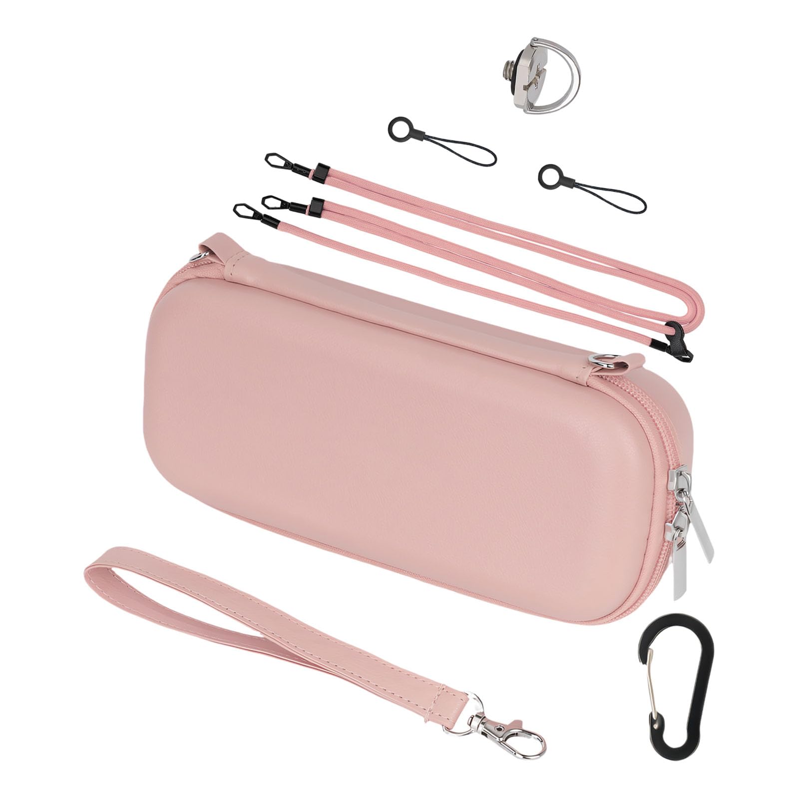 Générique Organisateur d ' Accessoires pour Appareil Photo pour Poche Étui Rigide 4P avec Poche en Filet pour Piles, Cartes et câbles Rangement pour Appareil Photo Organisateur Portable de Transport