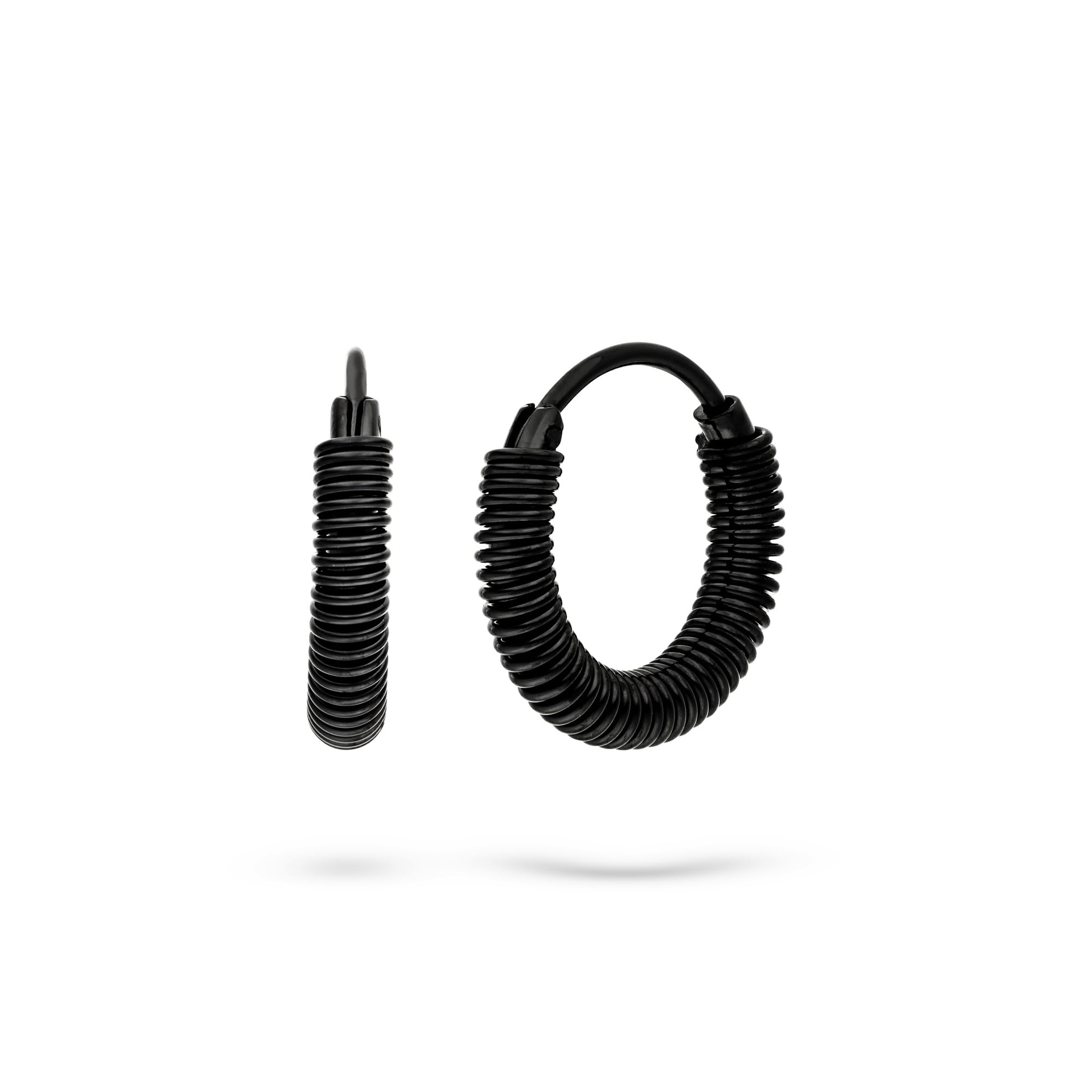 LIEBESKIND BERLIN Damen Schmuck - Twist Collection - Creolen in Edelstahl