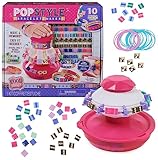 Cool MAKER PopStyle Bracelet Maker, 170 Stylish Beads, 10 Bracelets, Storage, Friendship Bracelet-Making Kit, DIY Arts and Crafts Kids’ Toys for Girls