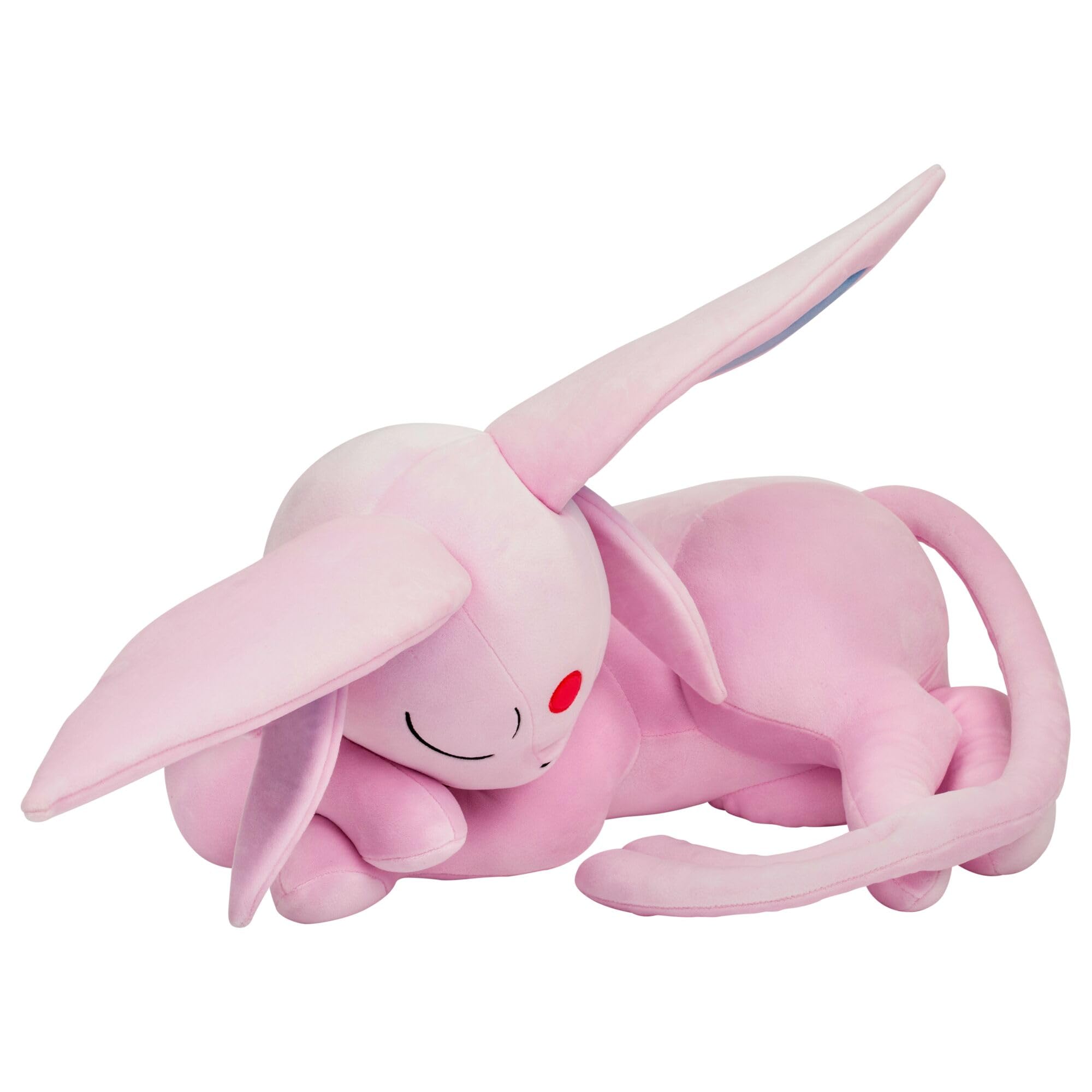 Pokémon Espeon Sleeping Plush - 18-Inch Premium Plush in Sleeping Pose