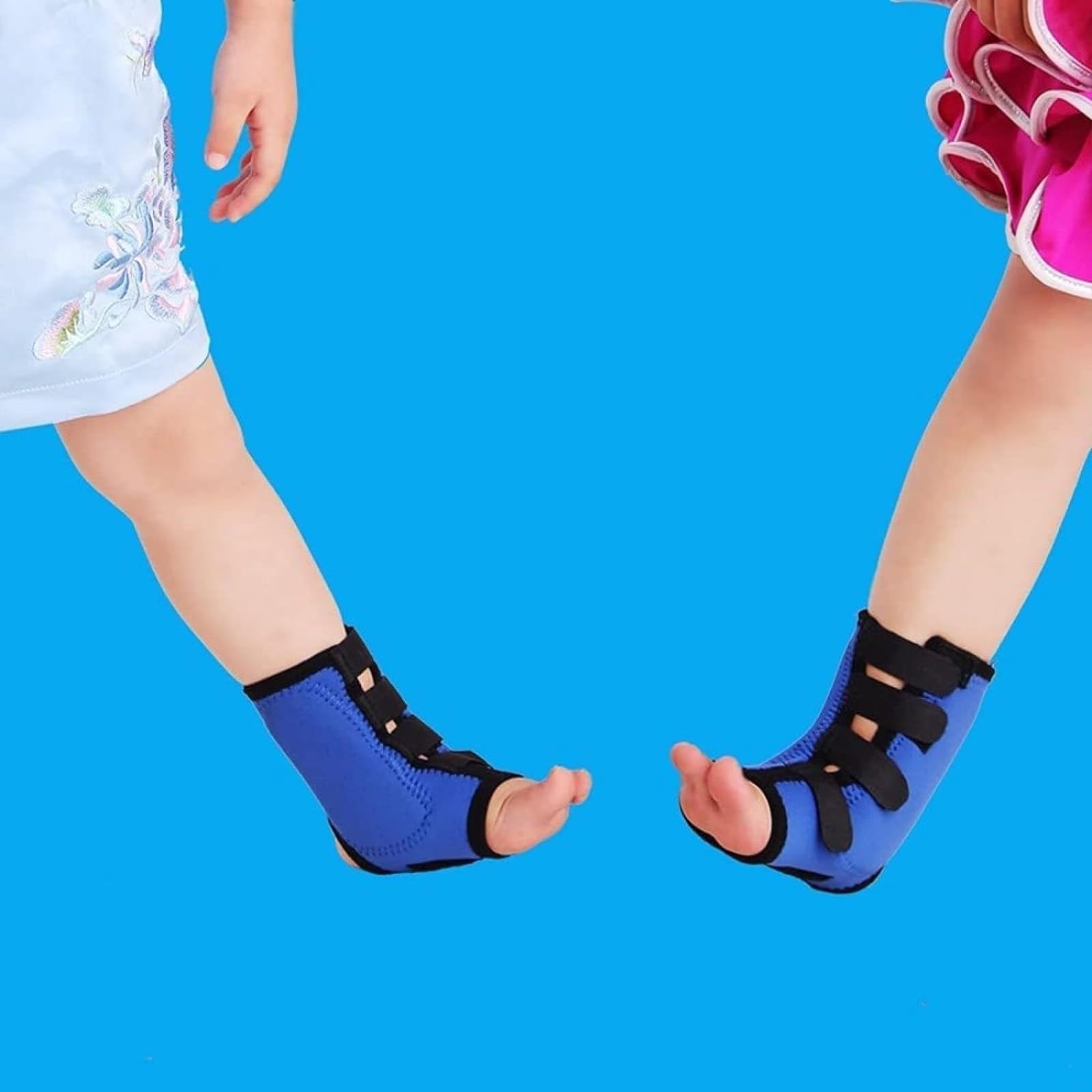 BAWHO Tutore Per Piede Cadente Per Bambini, Tutore Per Piede Cadente Per Camminata Per Bambino Ortesi Per Bambini Stecca Notturna Pediatrica Per Camminata, Supporto Per Ortesi,4XS