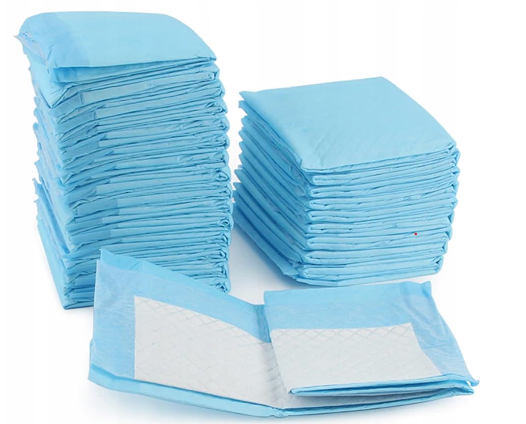 ZOLTA Tappetino monouso per neonato, 90 x 60 cm, 50 pezzi, per incontinenza, pannolini per neonati, morbido, a prova di perdite e ad assorbimento rapido
