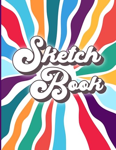 SketchBook Kids, Artist NotebookJournal for Drawing, Writing, Sketching or Doodling, Blank Paper, 120 Pages, 8.25x11 (Large Sketching Book)