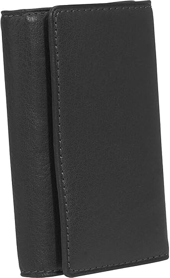 Cashmere Mens Six Hook Key Case Color Black
